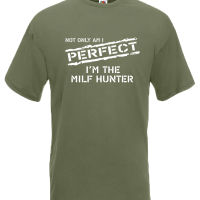 Milf Hunter T-Shirt with print
