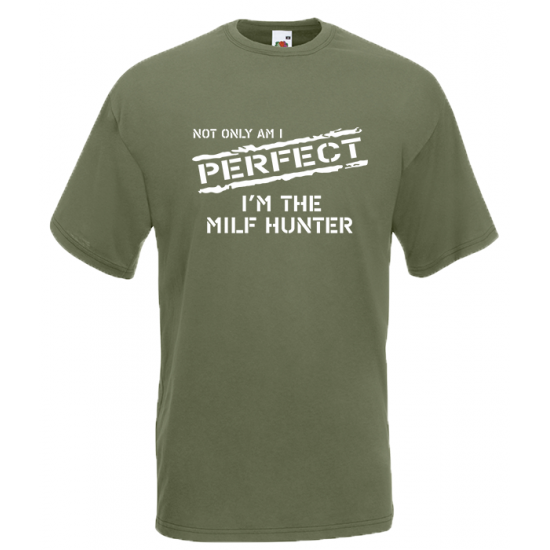 Milf Hunter T-Shirt with print