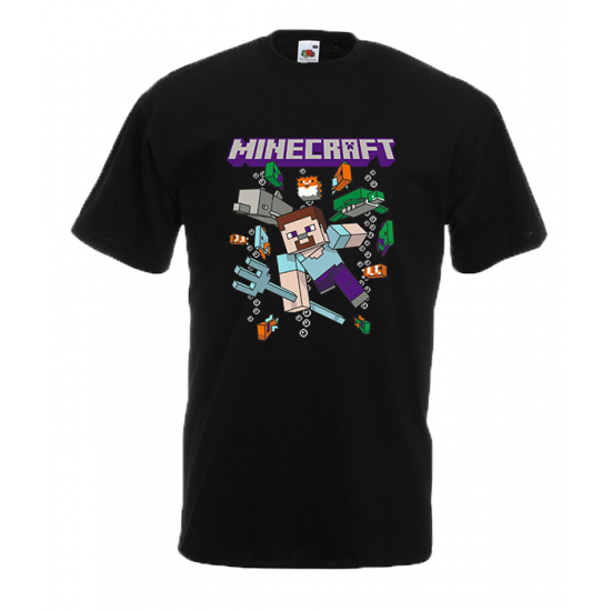 Minecraft T-Shirt με στάμπα