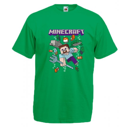 Minecraft T-Shirt με στάμπα