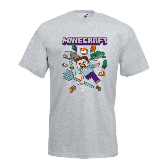 Minecraft T-Shirt με στάμπα