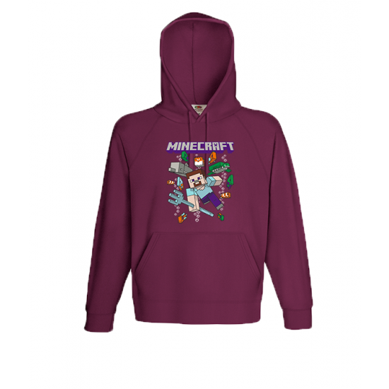 Minecraft Hooded Sweatshirt  with print