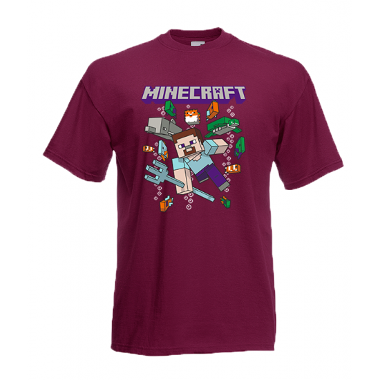 Minecraft T-Shirt με στάμπα