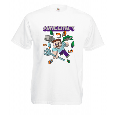 Minecraft T-Shirt με στάμπα