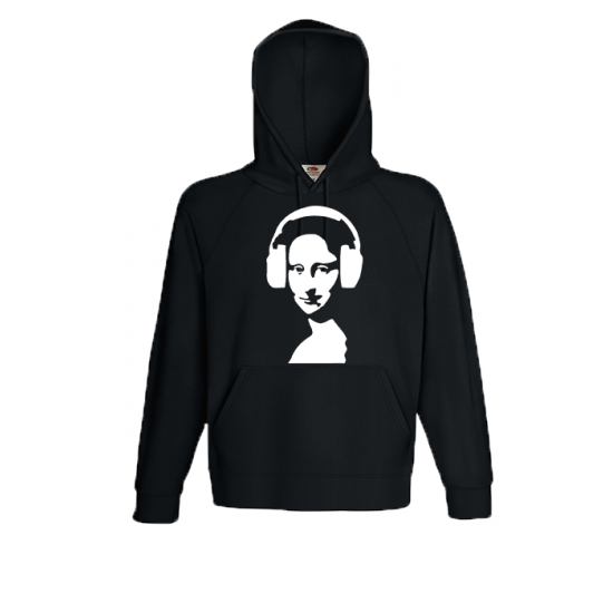 Mona Liza DJ-A6404 Hooded Sweatshirt  with print