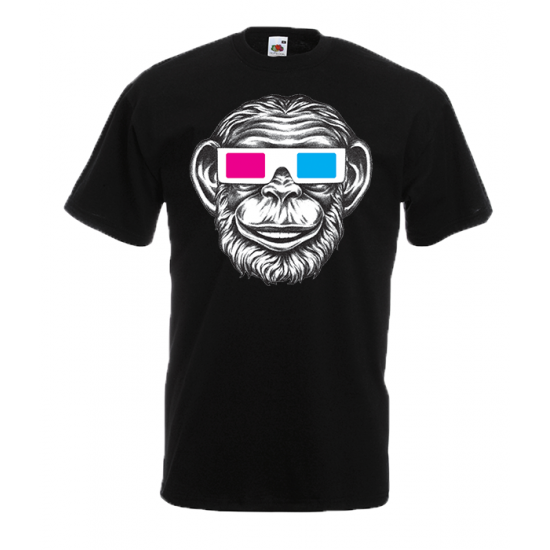 Monkey 3D T-Shirt with print