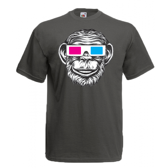 Monkey 3D T-Shirt with print