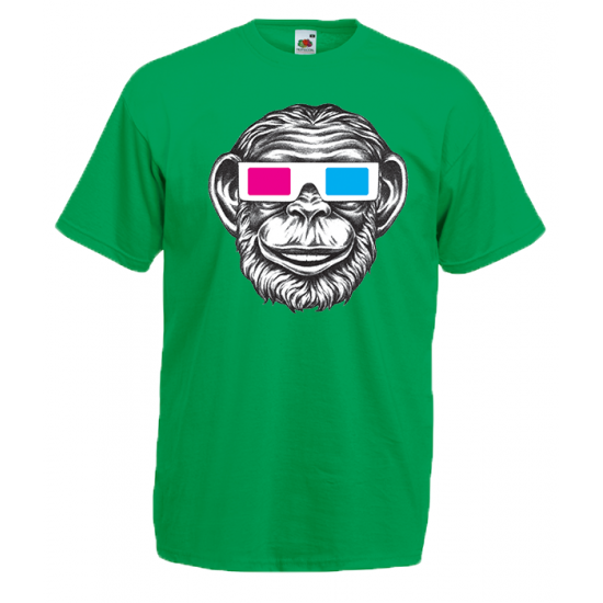 Monkey 3D T-Shirt with print