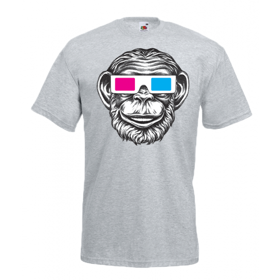 Monkey 3D T-Shirt with print