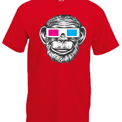 Monkey 3D T-Shirt with print
