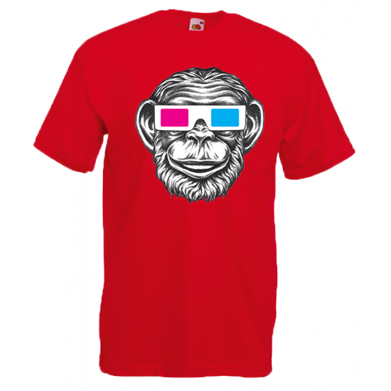 Monkey 3D T-Shirt with print