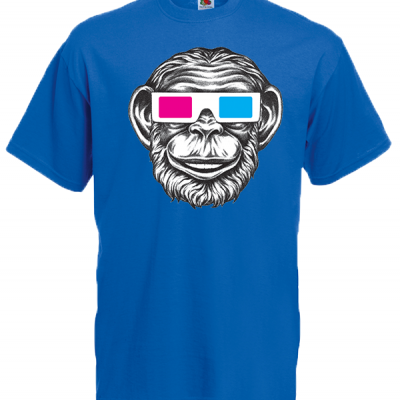 Monkey 3D T-Shirt with print