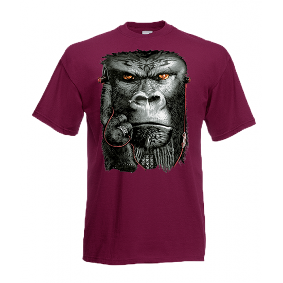 Monkey Piercing T-Shirt with print