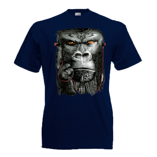 Monkey Piercing T-Shirt with print