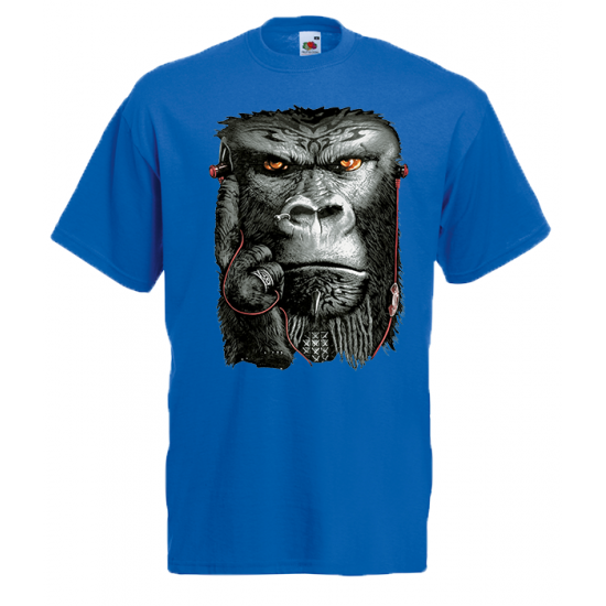 Monkey Piercing T-Shirt with print
