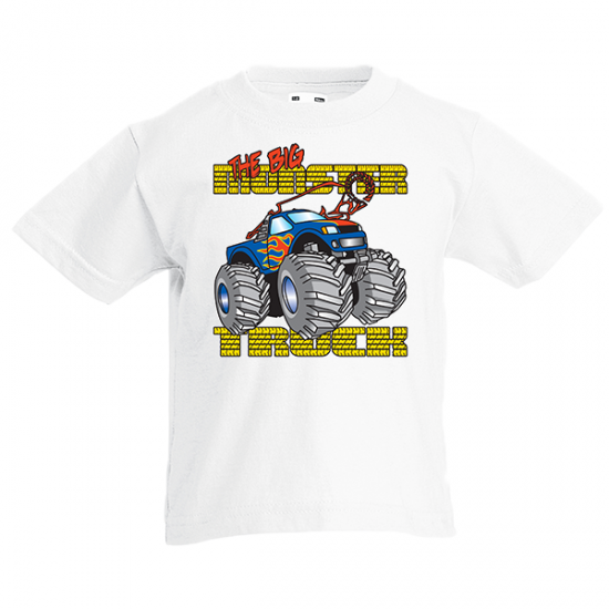 T-Shirt with print Monster Truck-3316