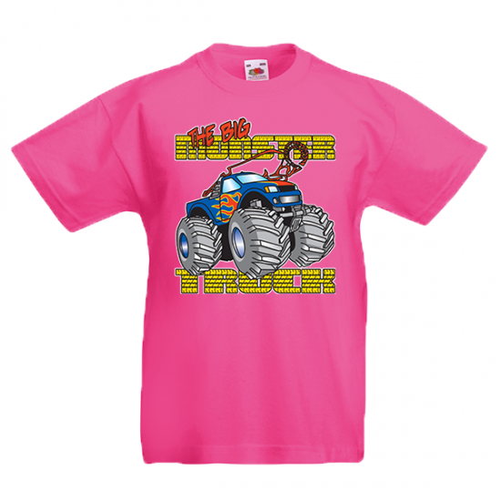T-Shirt with print Monster Truck-3316
