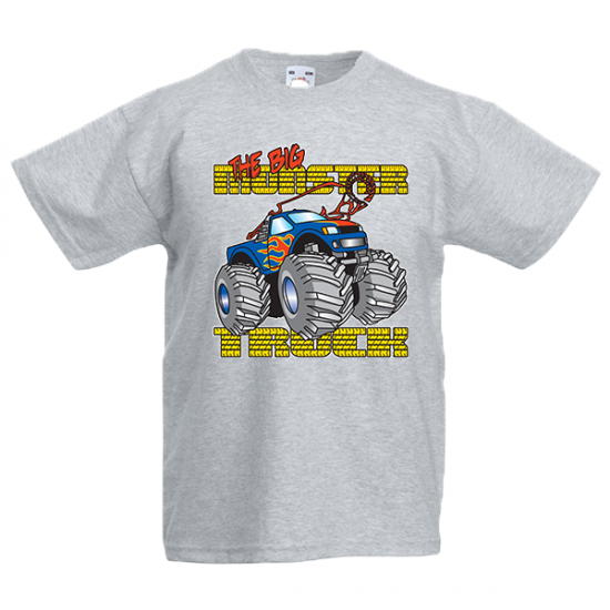 T-Shirt with print Monster Truck-3316