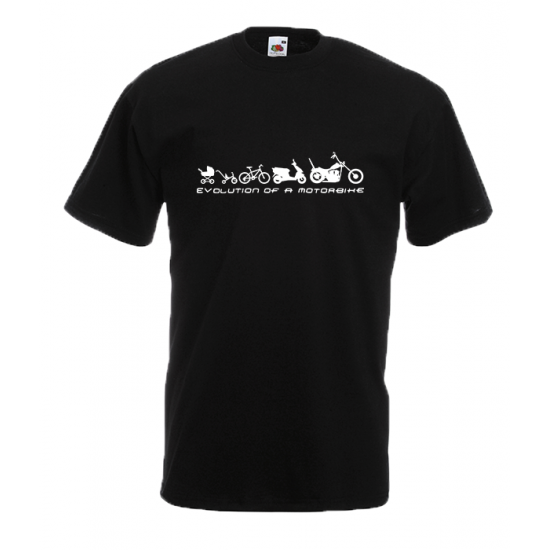 Motorbike Evolution T-Shirt with print