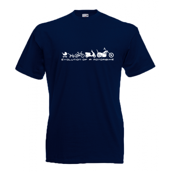 Motorbike Evolution T-Shirt with print