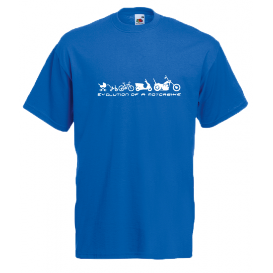 Motorbike Evolution T-Shirt with print