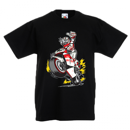 T-Shirt with print Motorbike Kids-3315