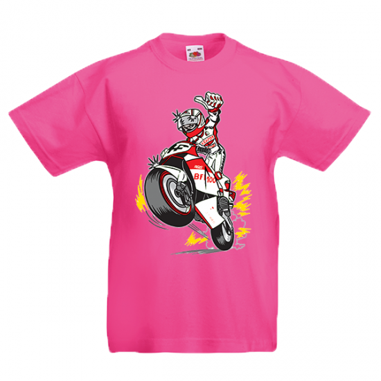 T-Shirt with print Motorbike Kids-3315