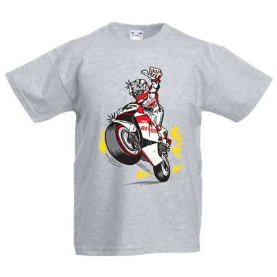 Motorbike Kids T-Shirt with print