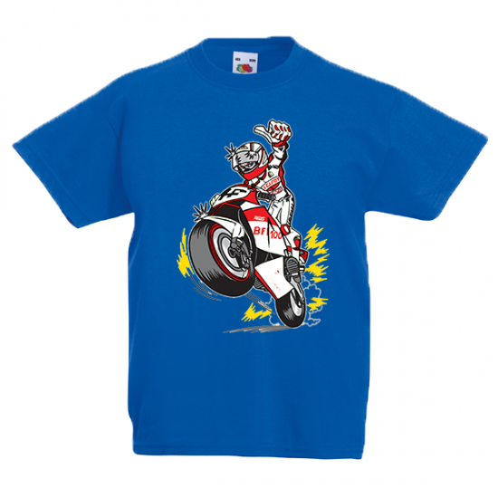 T-Shirt with print Motorbike Kids-3315