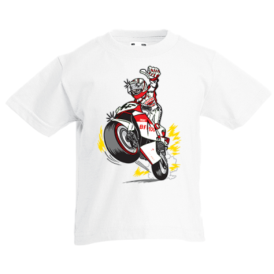Motorbike Kids T-Shirt with print