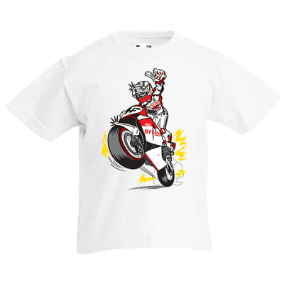 Motorbike Kids T-shirt με στάμπα 