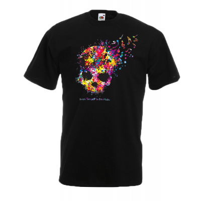Musician Head T-Shirt with print