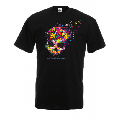 Musician Head T-shirt με στάμπα 