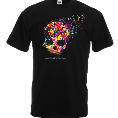 Musician Head T-shirt με στάμπα 