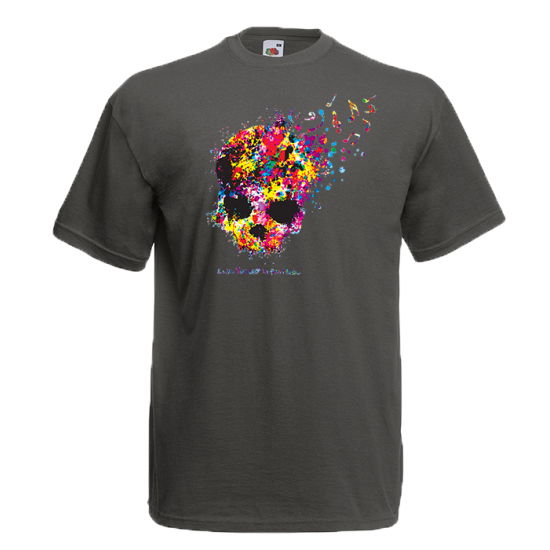 Musician Head T-shirt με στάμπα 
