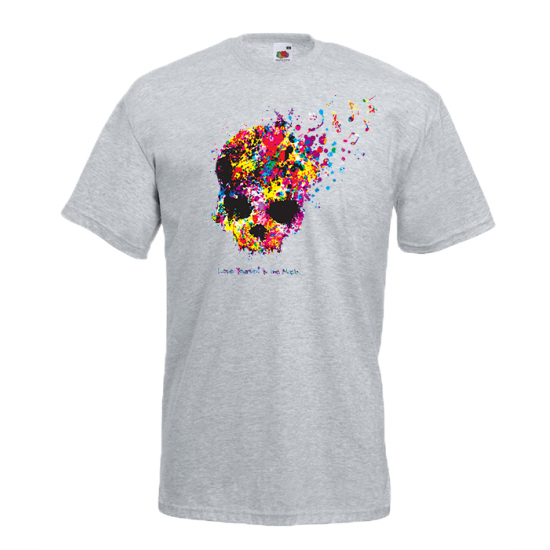 Musician Head T-shirt με στάμπα 