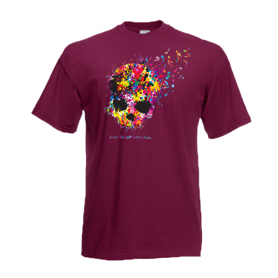 Musician Head T-shirt με στάμπα 