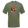 Musician Head T-shirt με στάμπα 