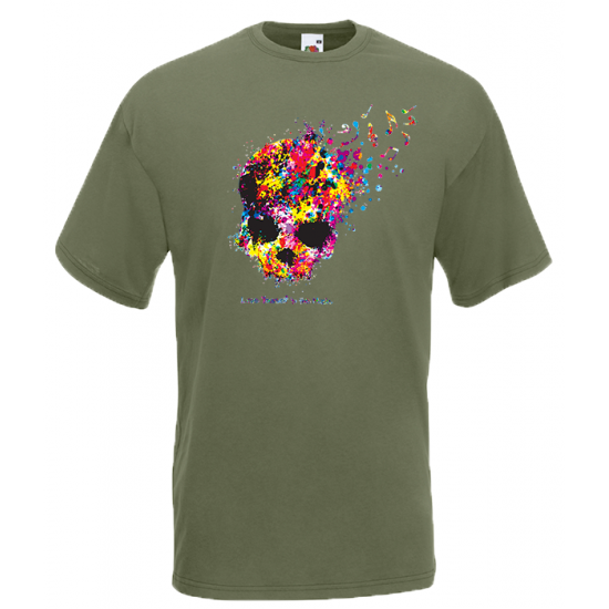 Musician Head T-shirt με στάμπα 