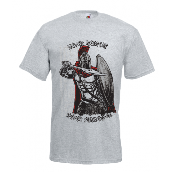 Never Retreat-Never Surrender T-Shirt with print