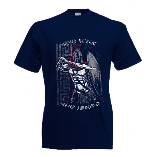 Never Retreat-Never Surrender T-Shirt with print