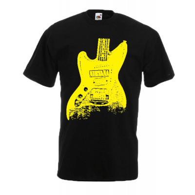 Nirvana Guitar T-Shirt with print