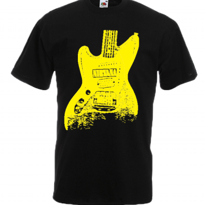 Nirvana Guitar T-Shirt με στάμπα