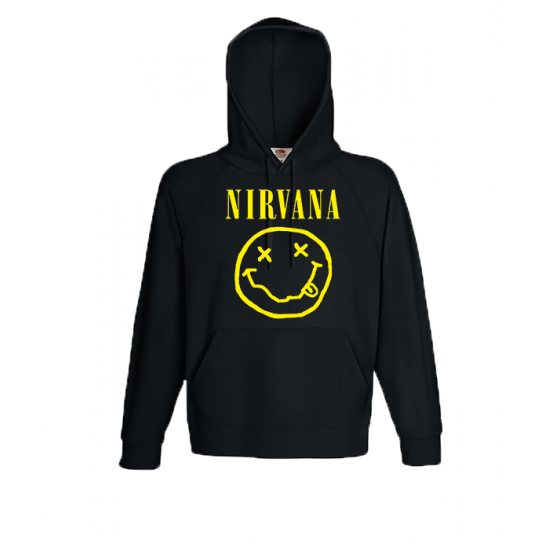 Nirvana Smile Φούτερ με στάμπα
