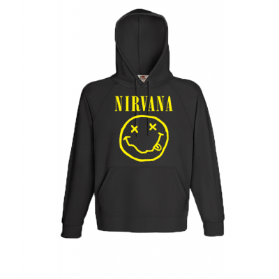 Nirvana Smile Φούτερ με στάμπα