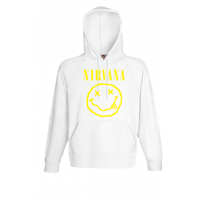 Nirvana Smile Φούτερ με στάμπα