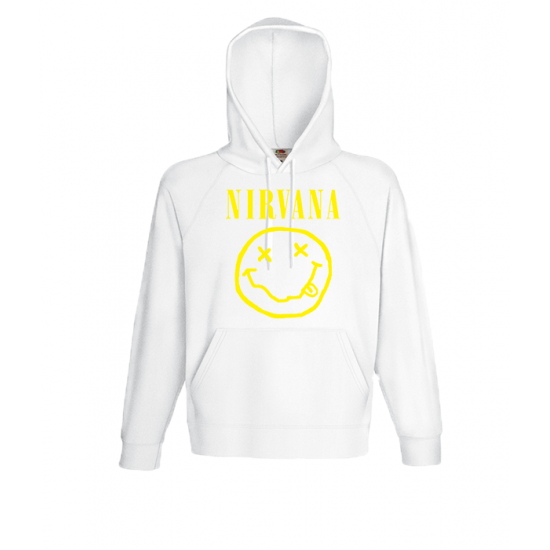 Nirvana Smile Φούτερ με στάμπα