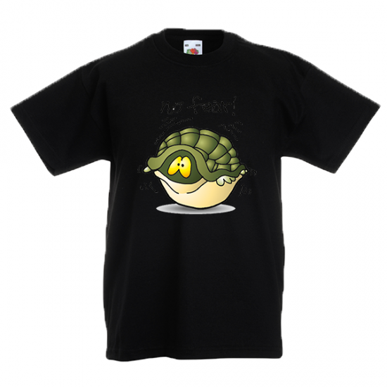 T-Shirt with print No Fear Tortoise-A5837