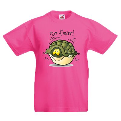 No Fear Tortoise Kids T-shirt με στάμπα 