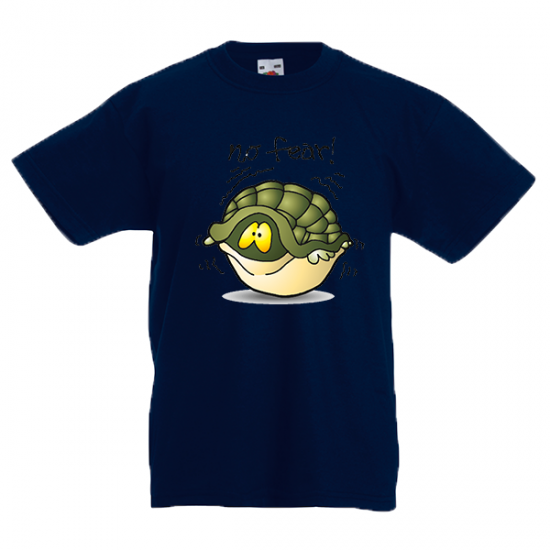 T-shirt με στάμπα No Fear Tortoise-A5837